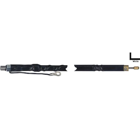 Virtual 3 ft. Tunable Tip Antenna White VI50374